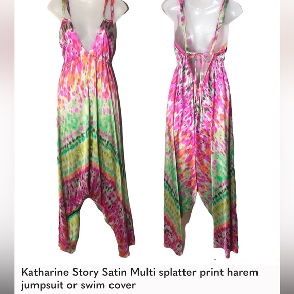 Jumpsuit& or bikini cover up -only 1 of 10 made by Katharine story - Picture 2 of 6